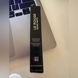 NIB Givenchy Le Rogue Deep Velvet lipstick, #N01
